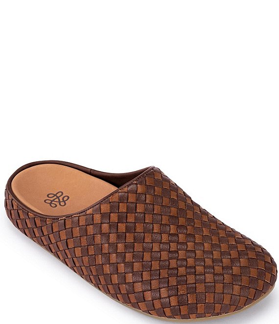 The Sak Bolinas Woven Suede Clogs