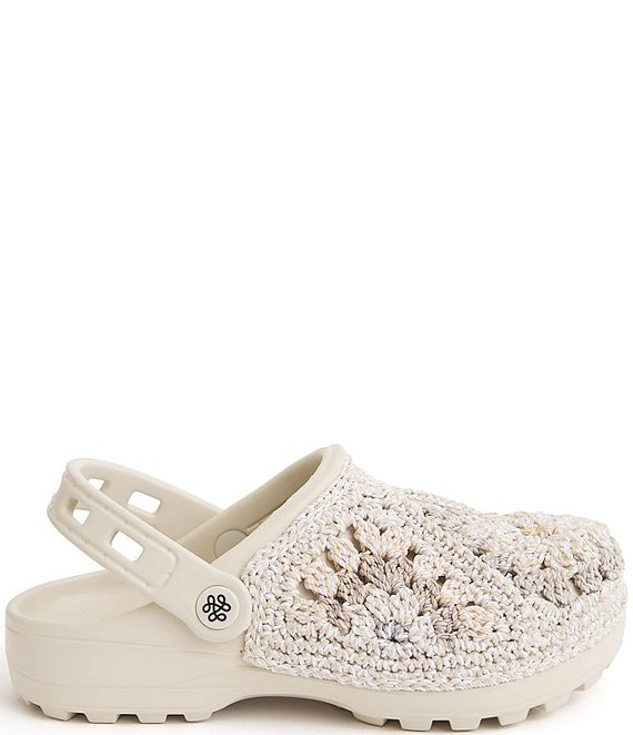 The Sak Crochet Patch Pattern EVA Clogs | Dillard's