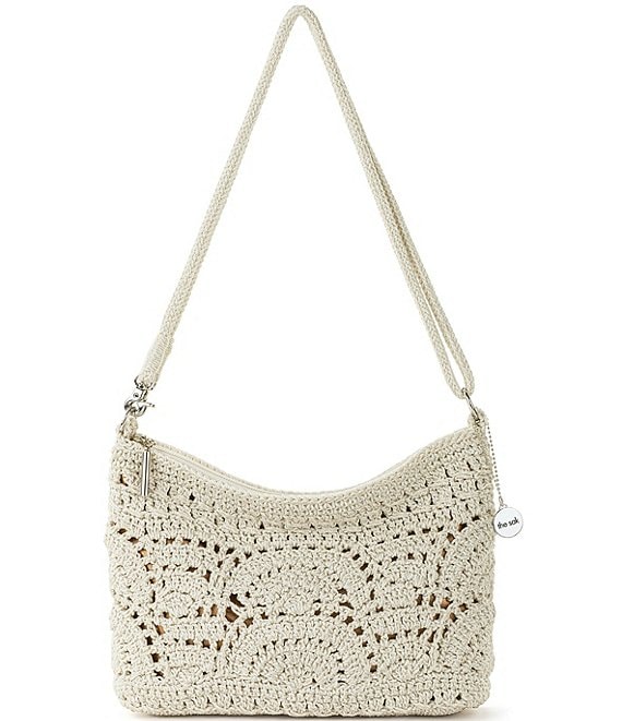 The Sak Josie Shoulder Bag in Crochet, Bamboo: Handbags: Amazon.com