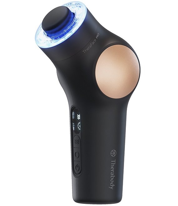 Color:Black - Image 1 - TheraFace PRO 6-in-1 Facial Therapy Device from Therabody