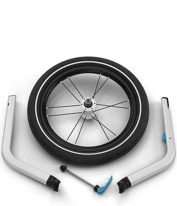 Color:Black/Silver - Image 1 - Chariot Jogging Kit