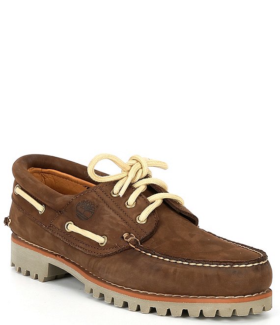 Timberland boat shop shoes medium brown