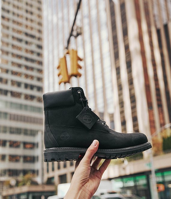 Timberland Women's Premium 6-Inch Nubuck Waterproof Booties