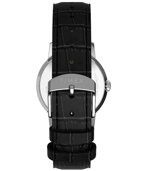 Timex Unisex Marlin Quartz Analog Leather Strap Watch | Dillard's