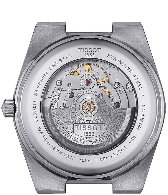 Tissot Men's Gridded PRX Powermatic 80 Automatic Stainless Steel
