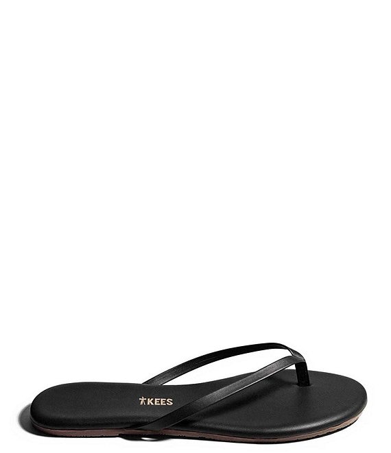 T.K TKEES Lilly Liners Leather Flip Flops | Dillard's