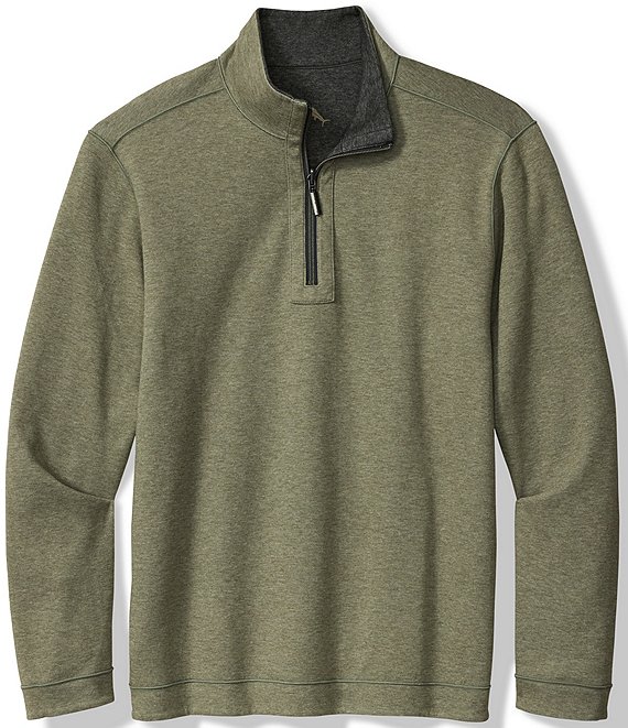 Tommy Bahama Big & Tall Flipview Half Zip Pullover | Dillard's