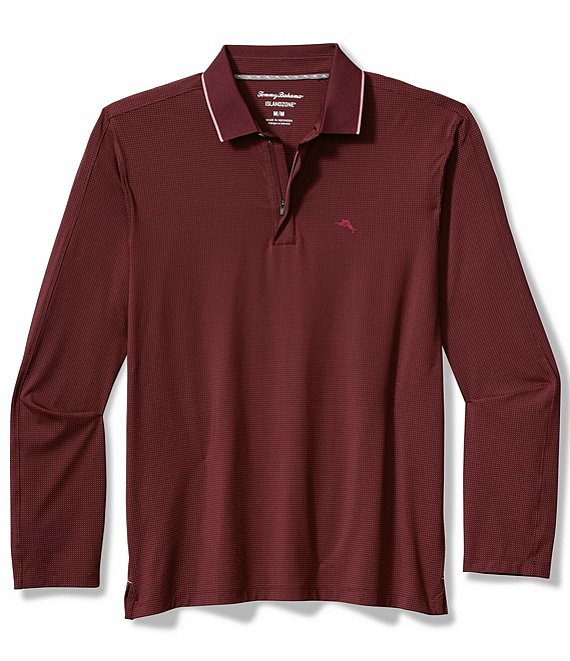 Tommy Bahama Big Tall Palm Desert Fairway Long Sleeve Polo Shirt Dillard s