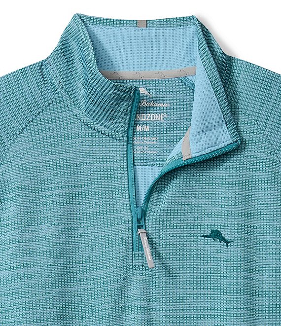 Tommy Bahama Big & Tall Palm Pro Quarter Zip Pullover | Dillard's