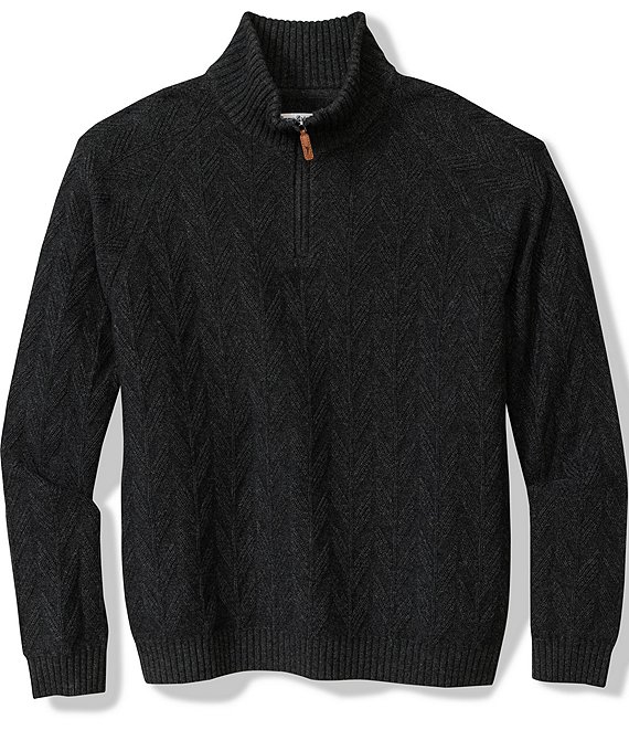 Tommy Bahama Cabana Canyon Wool Blend Half-Zip Pullover