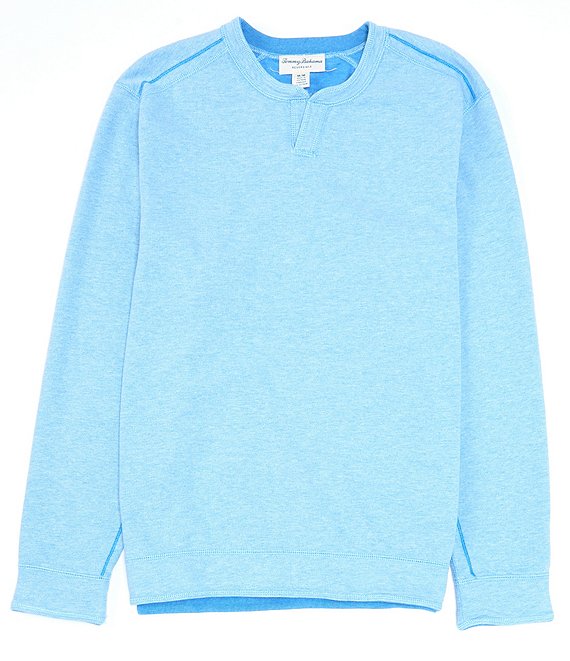 Color:Big Sky Blue Heather - Image 1 - Flipfield Abaco Pullover