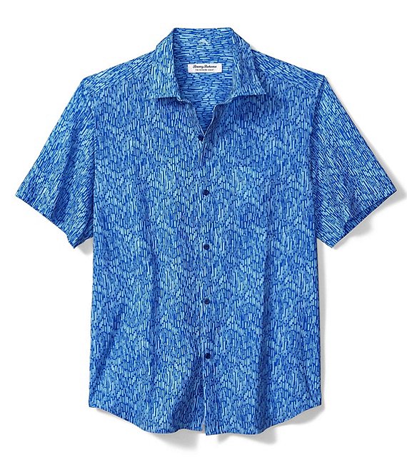 Tommy Bahama IslandZone Bahama Coast Tiki Geo Short-Sleeve Woven Shirt
