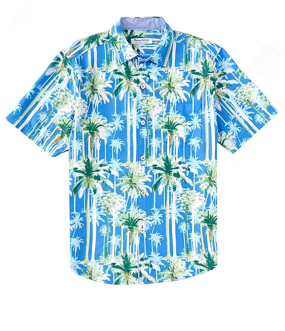 Tommy Bahama IslandZone Coconut Point Grand Palms Short Sleeve Shirt ...