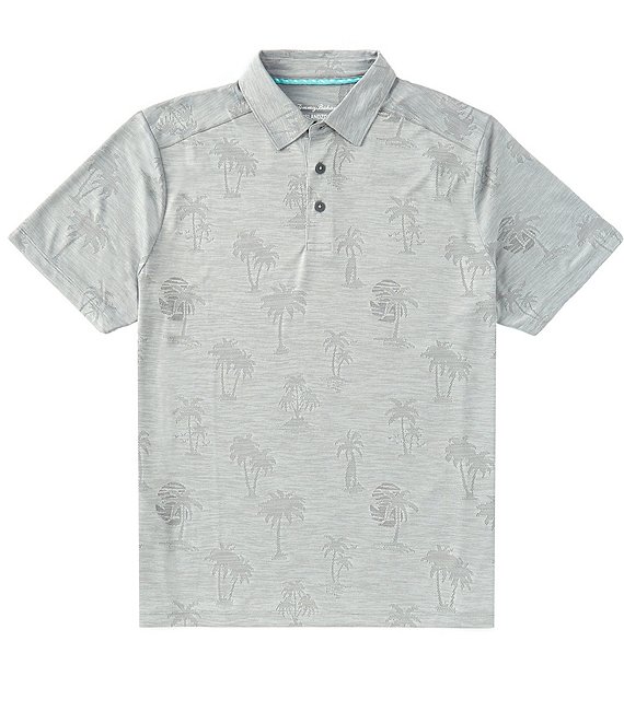 Tommy Bahama IslandZone Palm Coast Palmera Short Sleeve Polo Shirt | Dillard's