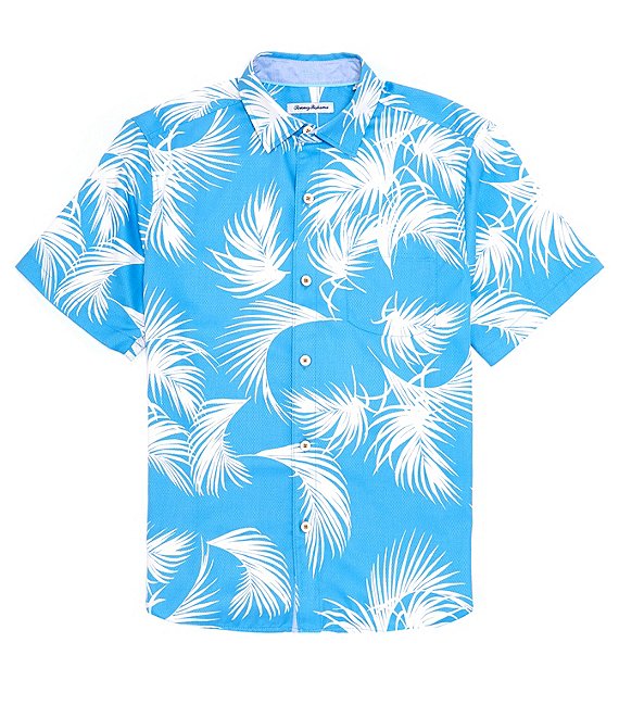 Tommy Bahama IslandZone Palmtastic Short Sleeve Woven Shirt | Dillard's