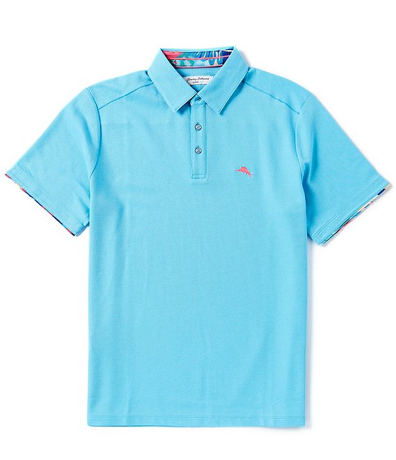 Tommy Bahama IslandZone® Vibrant Vines 5 O'Clock Short Sleeve Polo ...