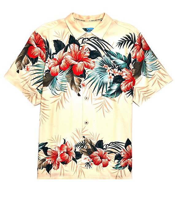 Tommy Bahama Ohana Tropics Short Sleeve Woven Camp Shirt | Dillard's