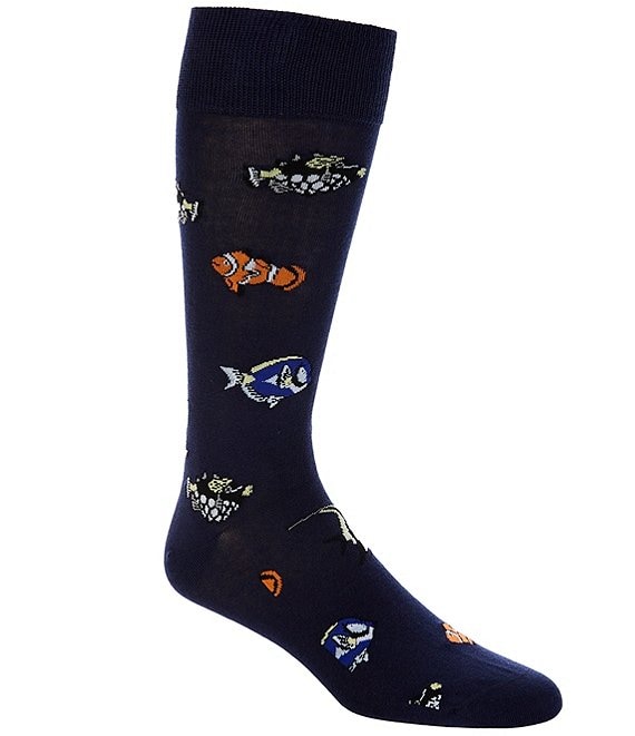 Tommy Bahama Reef Life Crew Dress Socks | Dillard's