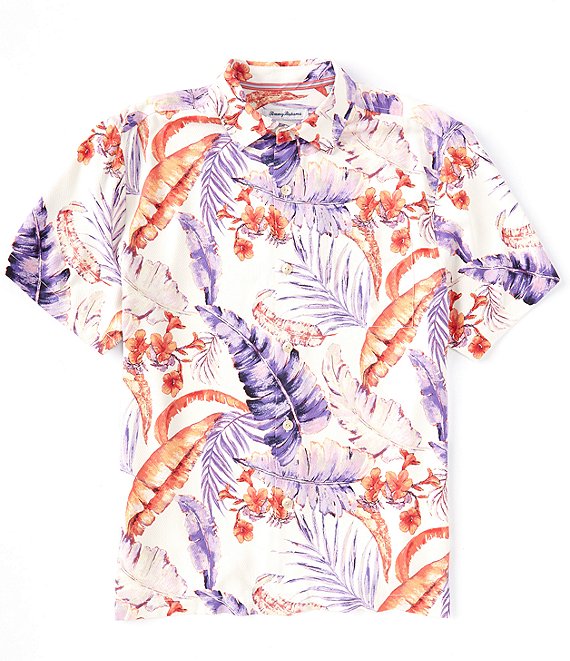 Tommy Bahama Summer Street Fronds Short-Sleeve Woven Shirt | Dillard's