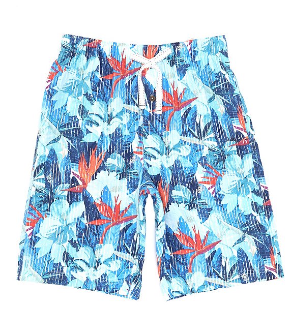 Tommy Bahama Tropical Floral Print Seersucker Pajama Shorts | Dillard's