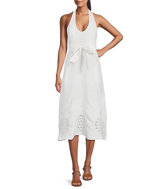 Tommy bahama white hot sale linen dress