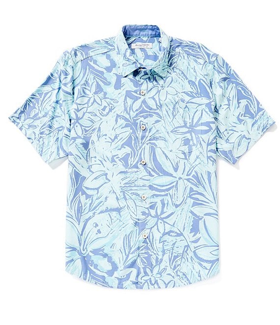 Tommy Bahama Veracruz Cay Impressions Short Sleeve Woven Shirt | Dillard's