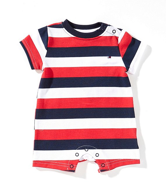 Crew Kids Stripe Romper - Red Crew Kids Stripe Romper - Red
