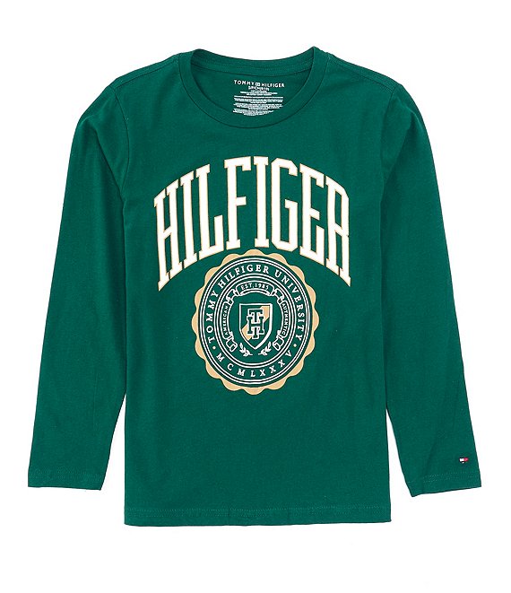 Tommy Hilfiger Boys | Dillard\'s Big Leaguers Sleeve T-Shirt 8-20 Long Ivy