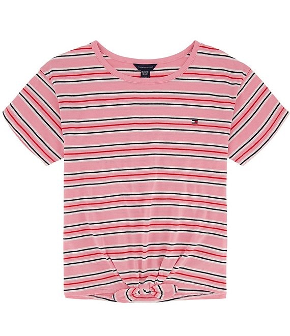 Tommy hilfiger store stripe signature tee