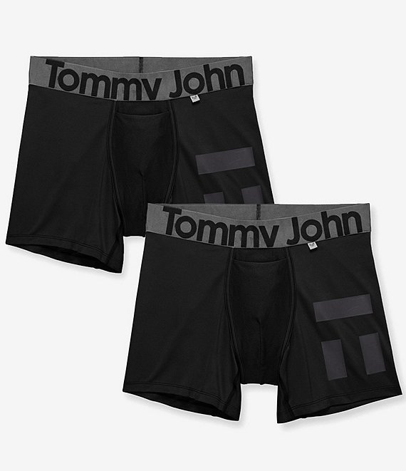 Tommy John Men's Underwear – Cool Cotton Trunk with Contour Pouch
