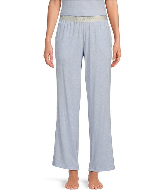 Mens Solid Poplin Pajama Pants with Pockets - Just Love Fashion