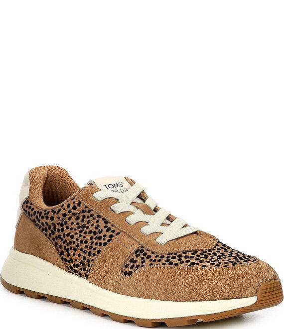 TOMS TRVL LITE Retro Inspired Cheetah Printed Sneakers Dillard s