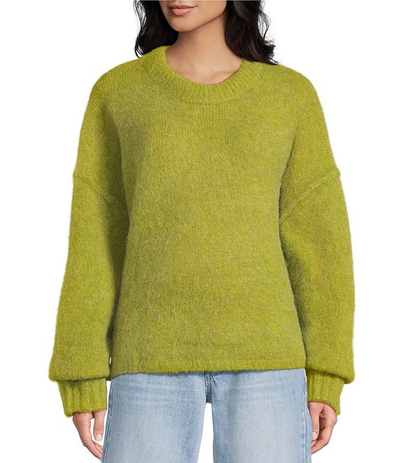TOPSHOP Crew Neck Pullover Sweater