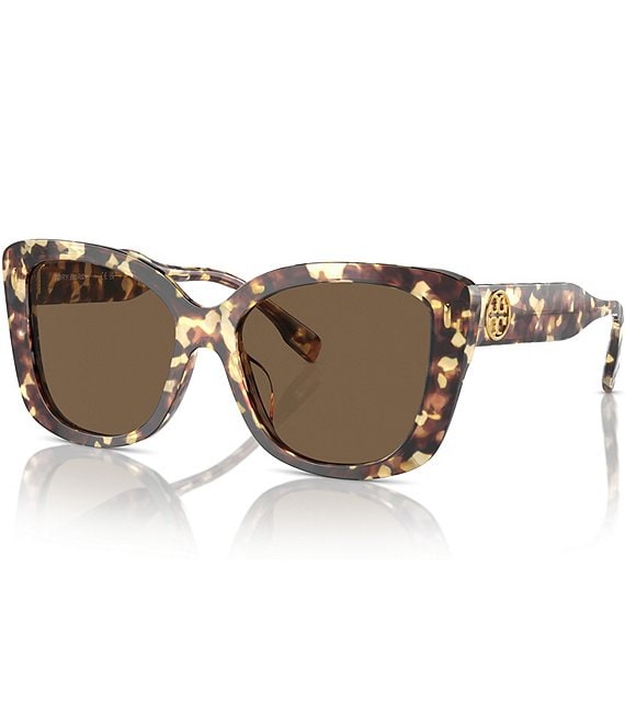 Tory Burch deals New Brown Tortoise with Gold Sunnies