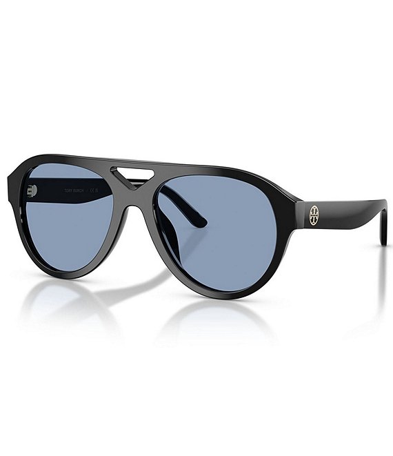 Tory Burch Women's TY7233U 55mm Pilot Sunglasses