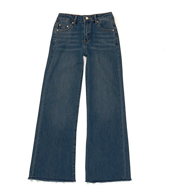 Tractr Big Girls 7-16 Wide Leg Jeans | Dillard's