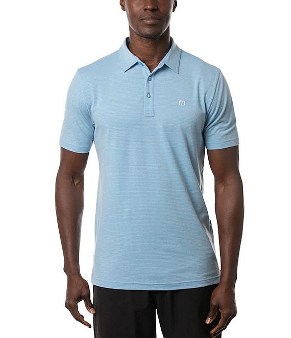 TravisMathew The Heater Performance Stretch Short Sleeve Polo