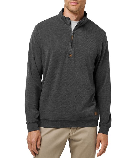 TravisMathew Cloud Sweater Quarter Zip Pullover