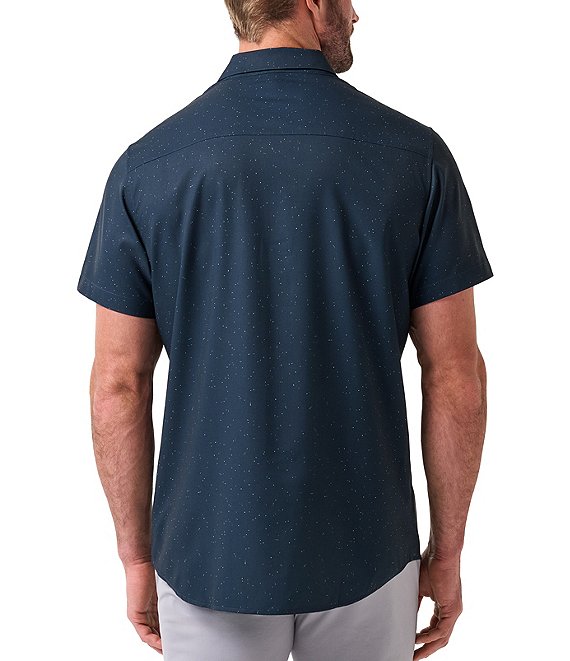 TravisMathew シャツ Mサイズ 新品 TravisMathew Techwoven Chartered Short Sleeve Woven Shirt | Dillard's