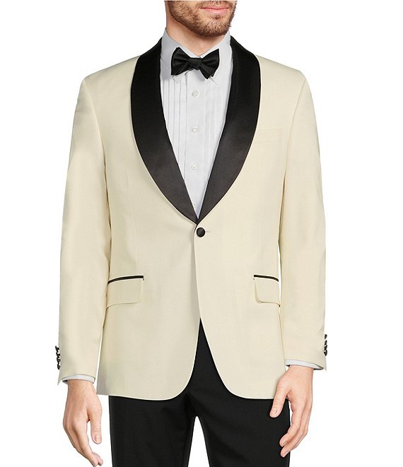 Tre Vero Modern Fit Shawl Collar Tuxedo Jacket 42 Long