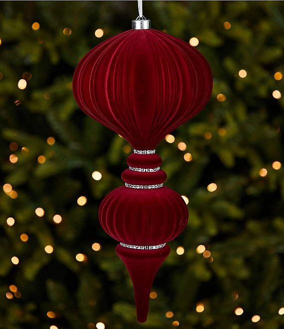 Trimsetter An Elegant Affair Collection Large Shatterproof Finial Ornament