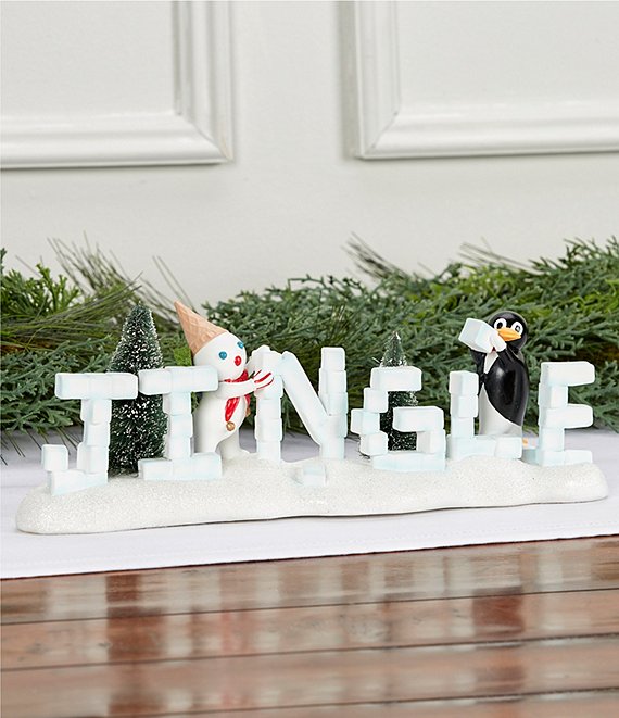 Trimsetter Mr. Bingle Collection Jingle Sign Decor