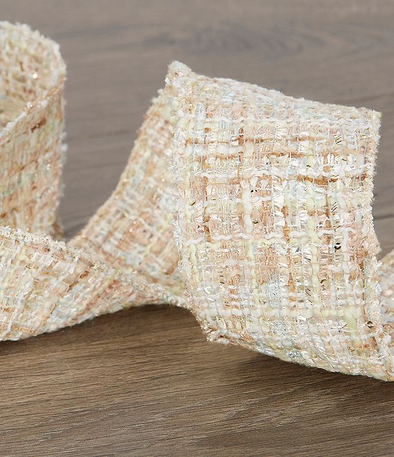 ANTIQUE IVORY Burlap Ribbon