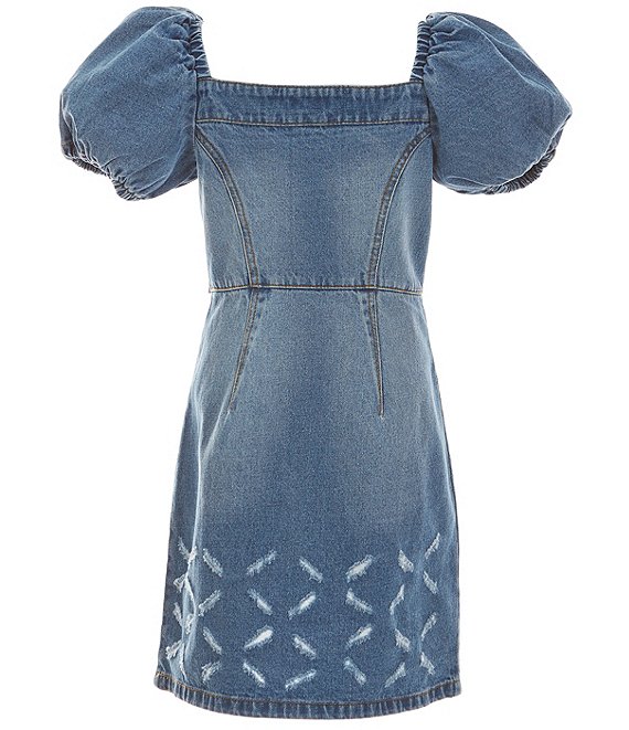 Kids Clothes Girls Dress Summer Baby Girls Dress Children Clothes Kids Wear  Girls Sleeveless Waist Belted Denim Dress Cute Girls Jean Dress with Ruffle  Hem - China Kids Clothes and Custom Clothing