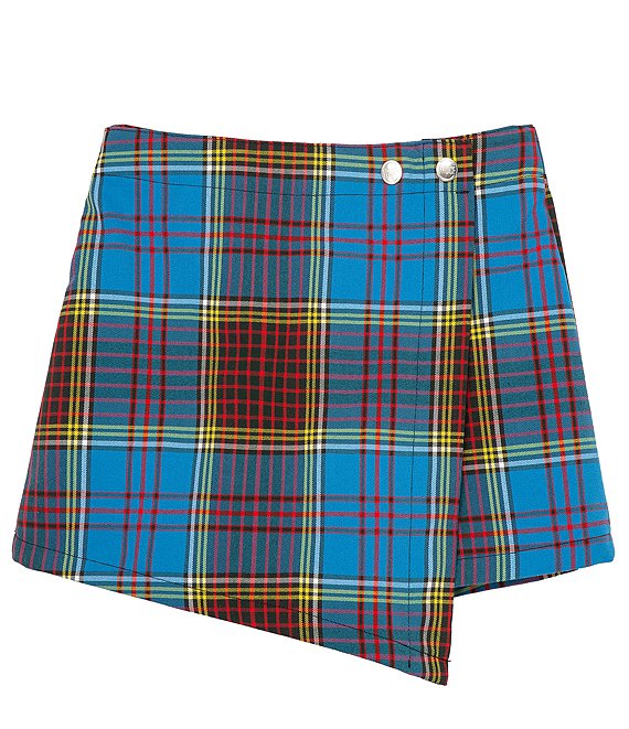 Truce Girls 7-16 Plaid Skort | Dillard's