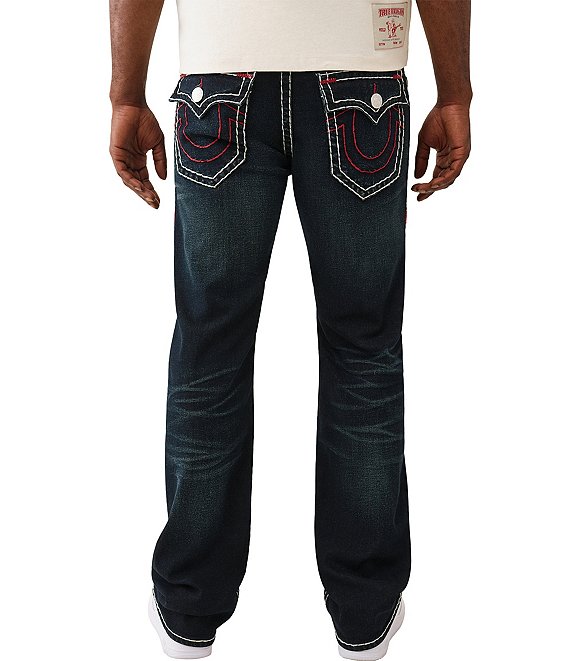 True Religion Billy 32#double; Super T Denim Jeans, Midnight - Image 1
