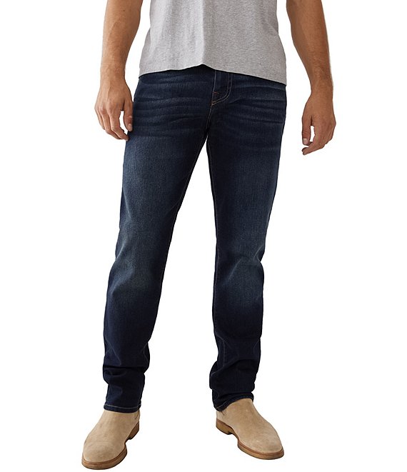 Color:Dark Wash - Image 1 - Geno Slim-Fit Jeans