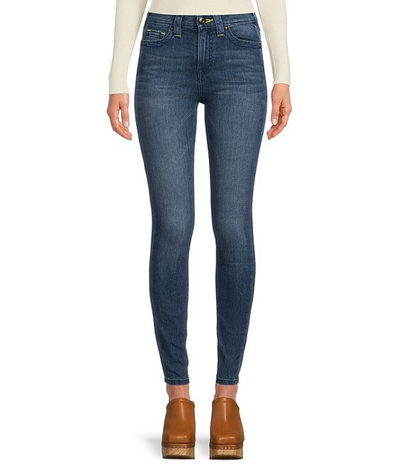 True Religion Halle High Rise Super Skinny Leg Classic 5-Pocket Style Denim Jeans