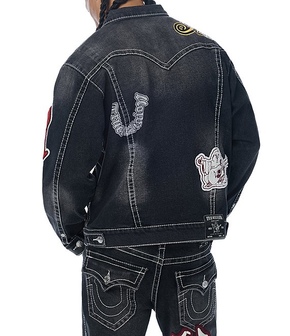 ジャケット・アウター TRUE RELIGION JIMMY BIG T True Religion Oversize Jimmy Big T Jacket | Dillard's