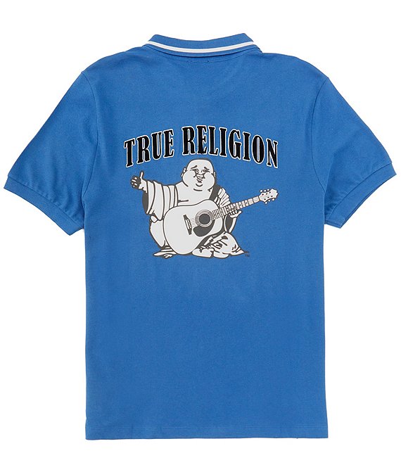 True religion best sale navy blue shirt